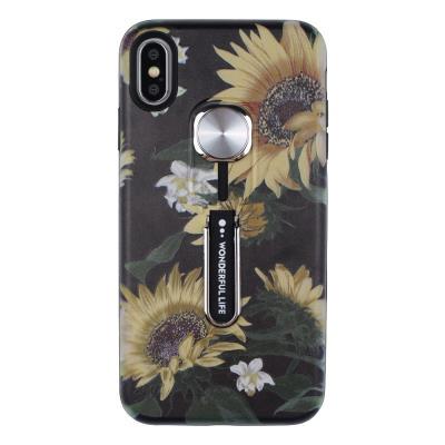 Wallet Phone Case for iPhone 11(6.1), Shockproof Hard Phone Cover With Colorful Magnet Car Bracket