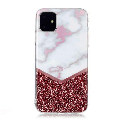 Marble Pattern Anti-Scratch Soft TPU Back Cover Protective Case for Apple iPhone 11(6.1)