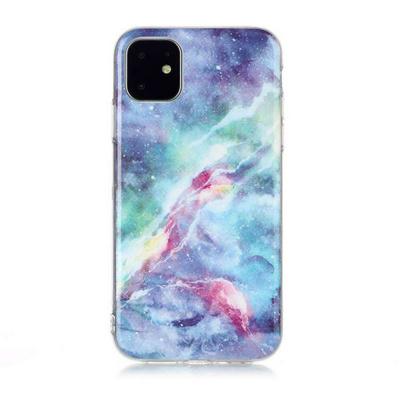 Marble Pattern Anti-Scratch Soft TPU Back Cover Protective Case for Apple iPhone 11(6.1)