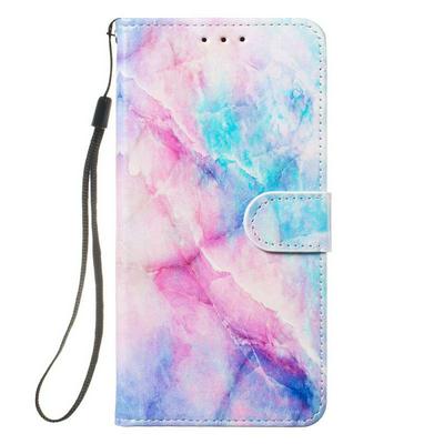 Colored Cat Tiger Owl Dolphin Pattern PU Leather + Soft TPU Card Slots with Stand Wallet Protective Case for Apple iPhone 11(6.1)