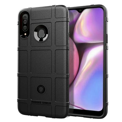 Anti-Fingerprint Anti-Slip Airbag Anti-Drop Heavy Armor Rugged Shield Matte TPU Back Cover Case for Samsung Galaxy A20S 