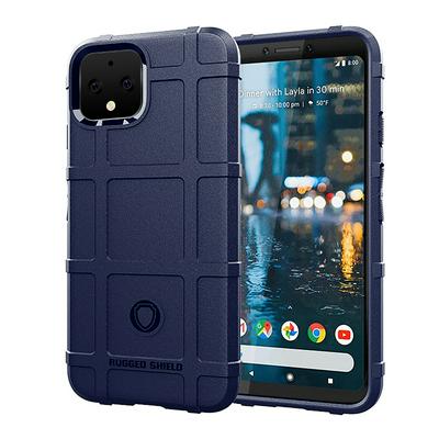 Anti-Fingerprint Anti-Slip Airbag Anti-Drop Heavy Armor Rugged Shield Matte TPU Back Cover Case for Google Pixel 4