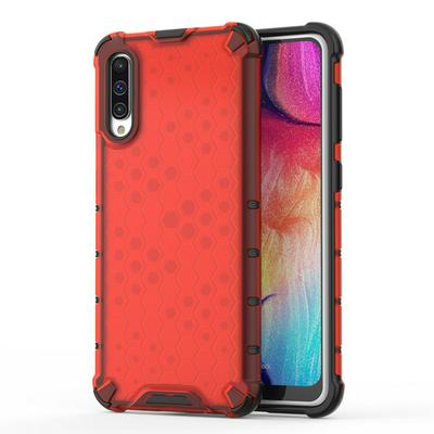 Honeycomb Pattern Detachable PC + TPU Back Cover Case for Samsung Galaxy A50