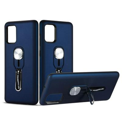 King Thor Shockproof Hard PC + Soft TPU with Kickstand Back Cover Case for Samsung Galaxy A51