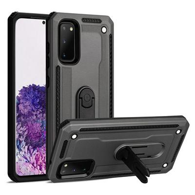 2 in 1 Detachable Shockproof Hard PC + Soft TPU with Kickstand Back Cover Case for Samsung Galaxy S20
