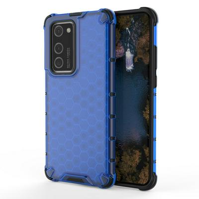 Honeycomb Pattern Detachable Hard PC + Soft TPU Back Cover Case for Huawei P40 Pro