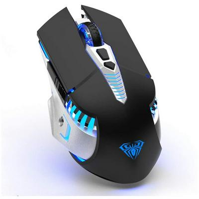 AULA SC200 800mAh Rechargeable Bluetooth Wireless Mouse with 3 Modes BT5.0, BT3.0 and 2.4G Easy-Switch Up to 3 Devices Ergonomic Mice for Android Tablet Phone PC Laptop