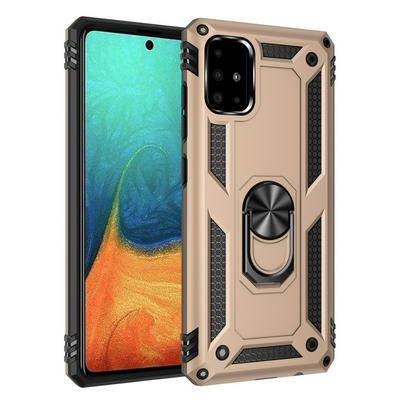 Armor Case For Samsung Galaxy A71 Case Magnet Car Ring Holder Shockproof Stand Phone Cover Fundas