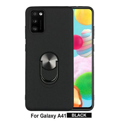 2 in 1 Detachable Shockproof Hard PC + Soft TPU with Magnet Suction 360 Degree Ratatable Kickstand Back Cover Case for Samsung Galaxy A41