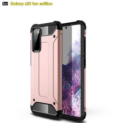 Armor 2 in 1 Detachable Shockproof Hard PC + Soft TPU Back Cover Case for Samsung Galaxy S20 FE