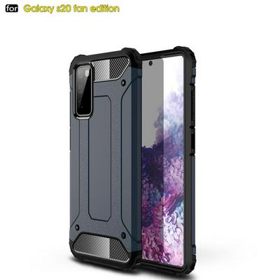 Armor 2 in 1 Detachable Shockproof Hard PC + Soft TPU Back Cover Case for Samsung Galaxy S20 FE