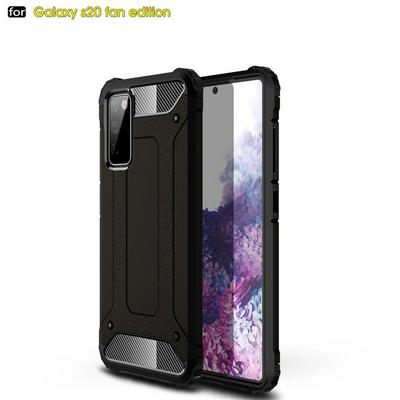 Armor 2 in 1 Detachable Shockproof Hard PC + Soft TPU Back Cover Case for Samsung Galaxy S20 FE