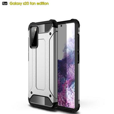 Armor 2 in 1 Detachable Shockproof Hard PC + Soft TPU Back Cover Case for Samsung Galaxy S20 FE