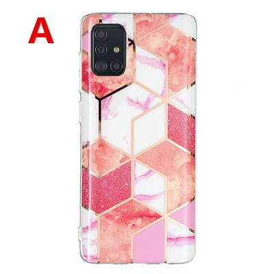 Fashion Stitching Pattern Scratch Resistant Drop-proof Soft TPU Phone Case for Samsung Galaxy A51