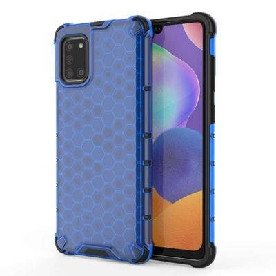 Fashion Honeycomb Design Matte Shockproof Anti-Scratch Drop Protection Phone Case for Samsung Galaxy A31