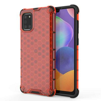 Fashion Honeycomb Design Matte Shockproof Anti-Scratch Drop Protection Phone Case for Samsung Galaxy A31