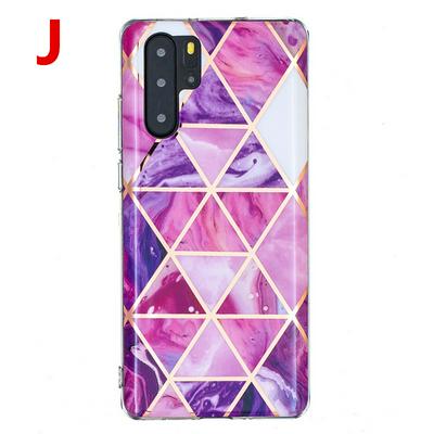 Fashion Stitching Pattern Scratch Resistant Drop-proof Soft TPU Phone Case for HUAWEI P30 Pro