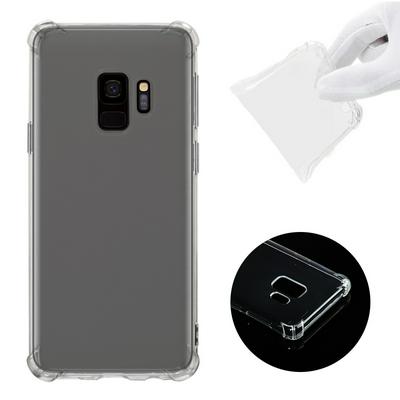 Shockproof Anti-Scratch Transparent Soft TPU Back Cover Case for Samsung Galaxy S9 