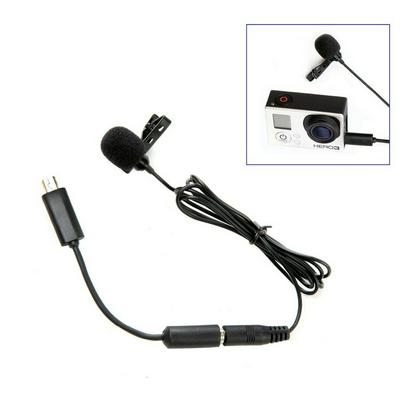 Lavalier Microphone, BY-LM20 Clip-on Lapel Omnidirectional Condenser Mic with 3.5mm TRRS Connector and Adapter