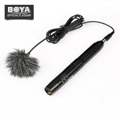 Professional XLR Mircophone, BY-M11OD Omnidirectional Condenser Mic for Interview, Documentary