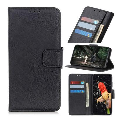 Wallet Case for Nokia 6.2, Litchi-textured Synthetic Leather Case with Kickstand