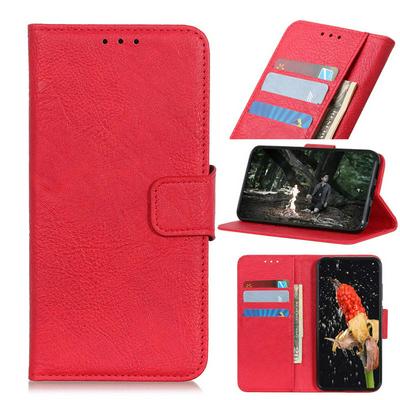 Wallet Case for Nokia 6.2, Litchi-textured Synthetic Leather Case with Kickstand