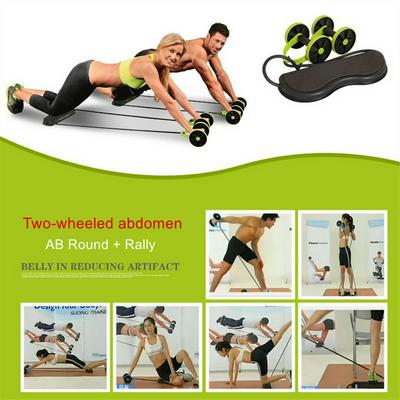 ABS PP Roller Abdomen Trainer Body Exercise Multi-Functional Fitness Equipment Multi-in-One EVA Fitness Equipment