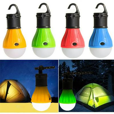 EDC Outdoor Camping Tent Lamp Tent Emergency Lamp Bulb Hanging 3LED Night Light Mini Portable 