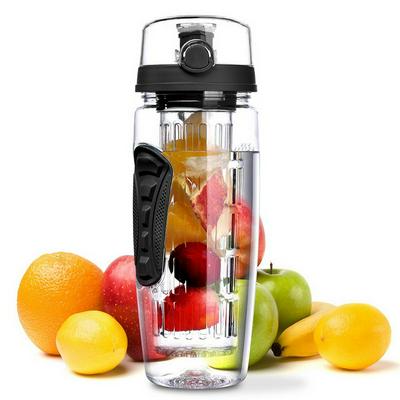  946ml Plastic Fruit Infuser Juice Shaker Sport Water Bottle Lemon Tour Hiking Portable Drinkware Bottles  