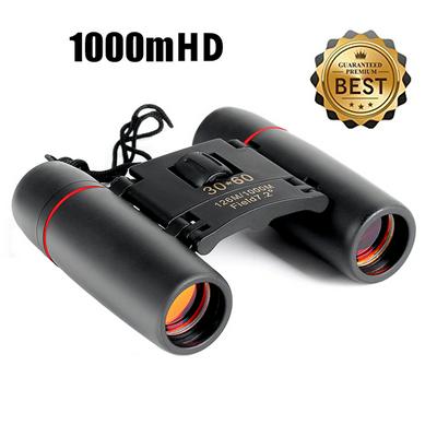Optical Zoom 30x60 Binoculars Night Vision Folding Telescope for Bird-watching, Hunting, Camping