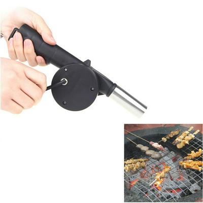 Outdoor BBQ Hand Crank Powered Fan Air Blower for Picnic Barbecue Fire for Outdoor Camping Equipment Barbecue Hand blower