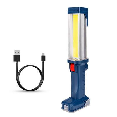 COB Aluminum Flashlight Multi-function Telescopic Maintenance Lamp Pick-up Work Light