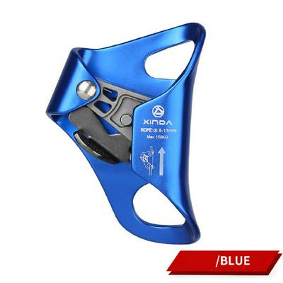 XINDA Outdoor Camping Rock Climbing Chest Ascender Safety Rope Ascending Anti Fall Off Survival Vertical Rope Climbing Equipment