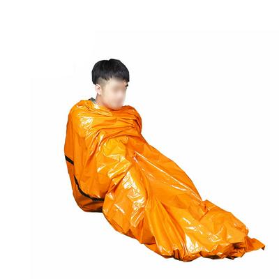 203*90cm PE Emergency First Aid Sleeping Bag Camping Hiking Disaster Relief Cold Proof Thermal Insulation Lifesaving Survival Sleeping Bag