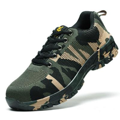 36-45 Unisex Sneakers Non-slip Anti-smashing Anti-piercing Tactical Protection Shoes for Outdoor activities