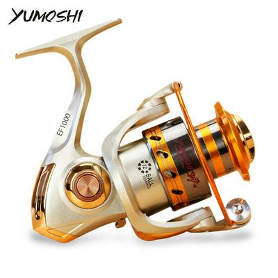 Yumoshi EF500-9000 12BB Ultra Light Smooth Rock Left/Right Collapsible Handle Fishing Spinning Reel 