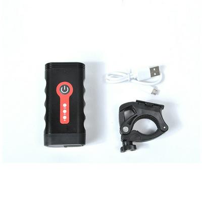 LR-Y10 IPX-65 Waterproof All Aluminum Alloy LED Glare USB Charging Mountain Bike Headlight Night Riding Lighting Headlight