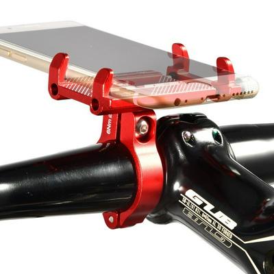 GUB G-81 Aluminum Bicycle Mount Bracket Phone Holder 3.5-6.2 inch Smartphone GPS Stand Support 