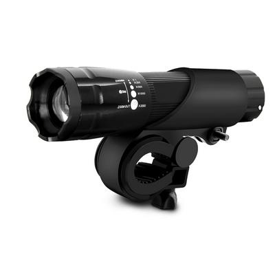 Bike Torch Light Set with CREE Q5 Bead Front Light Rechargable Focusable 1000LM Waterproof LED Headlight  