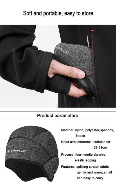 The Windproof Warm and Breathable Helmet Liner Hat for Winter Hiking, Skiing