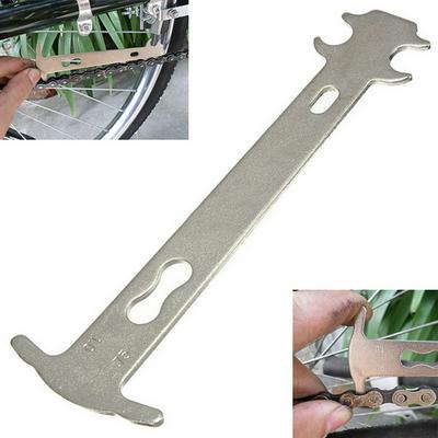 Bicycle Chain Checker Mountain Road Bike MTB Chains Maintenance Measurement Ruler Cycling Replacement Repair Tool