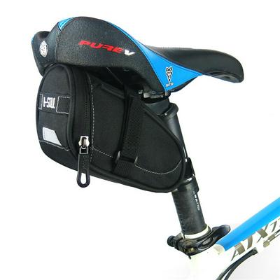 1.5L Folding Bicycle Tail Bag Mountain Bike Cushion Bag Car Seat Riding Bag Equipment