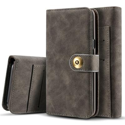 Retro Two-in-one Detachable Shockproof Magnet Buckle Closure Multifunctional PU leather Walet Phone Case for Samsung Galaxy Note 9
