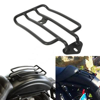 Motorcycle Black Solo Seat Luggage Support Shelf Rack For Harley XL Sportster 2004-2018