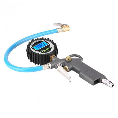 0-220psi 0-16bar Digital Manometer Band Manometer Tester Tire Meter Tire Pressure Inflator Gauge 