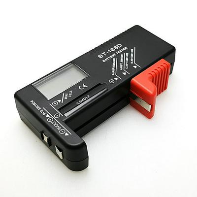 BT-168D LCD Display Universal Digital Battery Capacity Diagnostic Tool Battery Tester for All 1.5V & 9V Batteries 