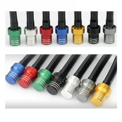 CNC Aluminum Motorcycle Gas Pit Dirt Bike Fuel Petrol Tank Cap ATV 2 Way Valve Vent Breather Tube Pipe