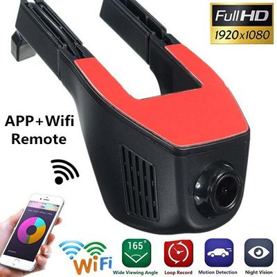 1080P HD DVR WiFi Wide Lens Driving Video Recorder Hidden Car Tachograph G-Sensor Night Vision Camcorder