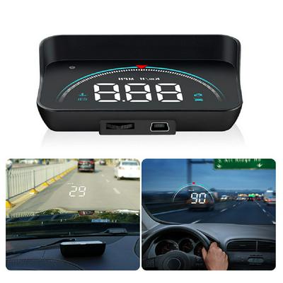 GEYIREN M8 Car HUD Head Up Display OBD2 II EUOBD Overspeed Warning System Projector Windshield Auto Electronic Voltage Alarm