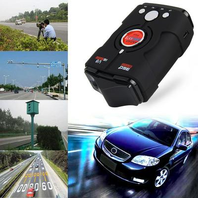 V8 Auto Speed Radar Detector Full 16 Band LED Display Voice Alert Driving Safety Alarm